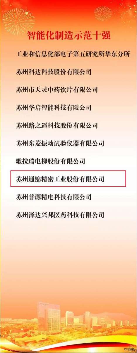 喜報(bào)：通錦榮獲2019年度蘇州高新區(qū)優(yōu)秀企業(yè)